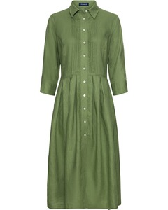 Leinenkleid mit Biesen