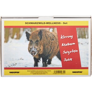 Hagopur Schwarzwild-Wellness-Set Wildschwein Kirrung Malbaum Suhle Stopp ... 