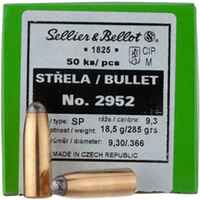 S+B bullet .366 285 gr. SP RN 50 units, Sellier & Bellot