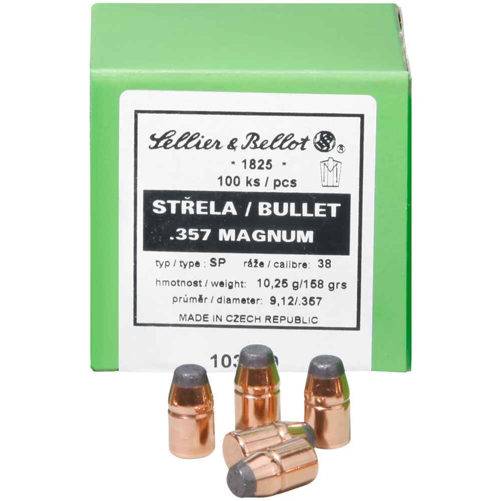 S+B bullet .309 73 gr. FMJ 100 units, Sellier & Bellot