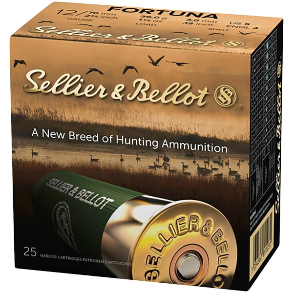 Sellier & Bellot 12/70 Fortuna Plastik 3,0mm 36g (Kaliber 12/70 ...