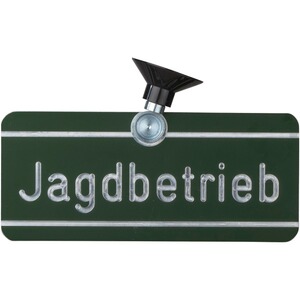 Dr Gmünder Autoschild ''Jagdbetrieb'' PKW Schilder NEU 
