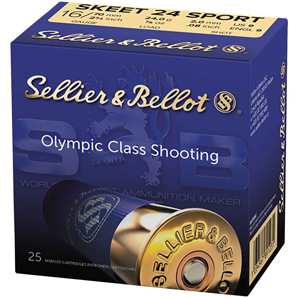 16/70 Skeet 24 Sport 2,0mm 24g, Sellier & Bellot