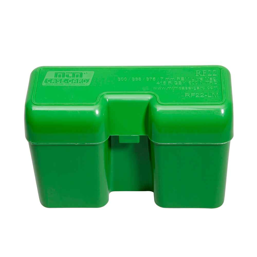MTM flap-lid box .416 Rigby for 22 units, MTM