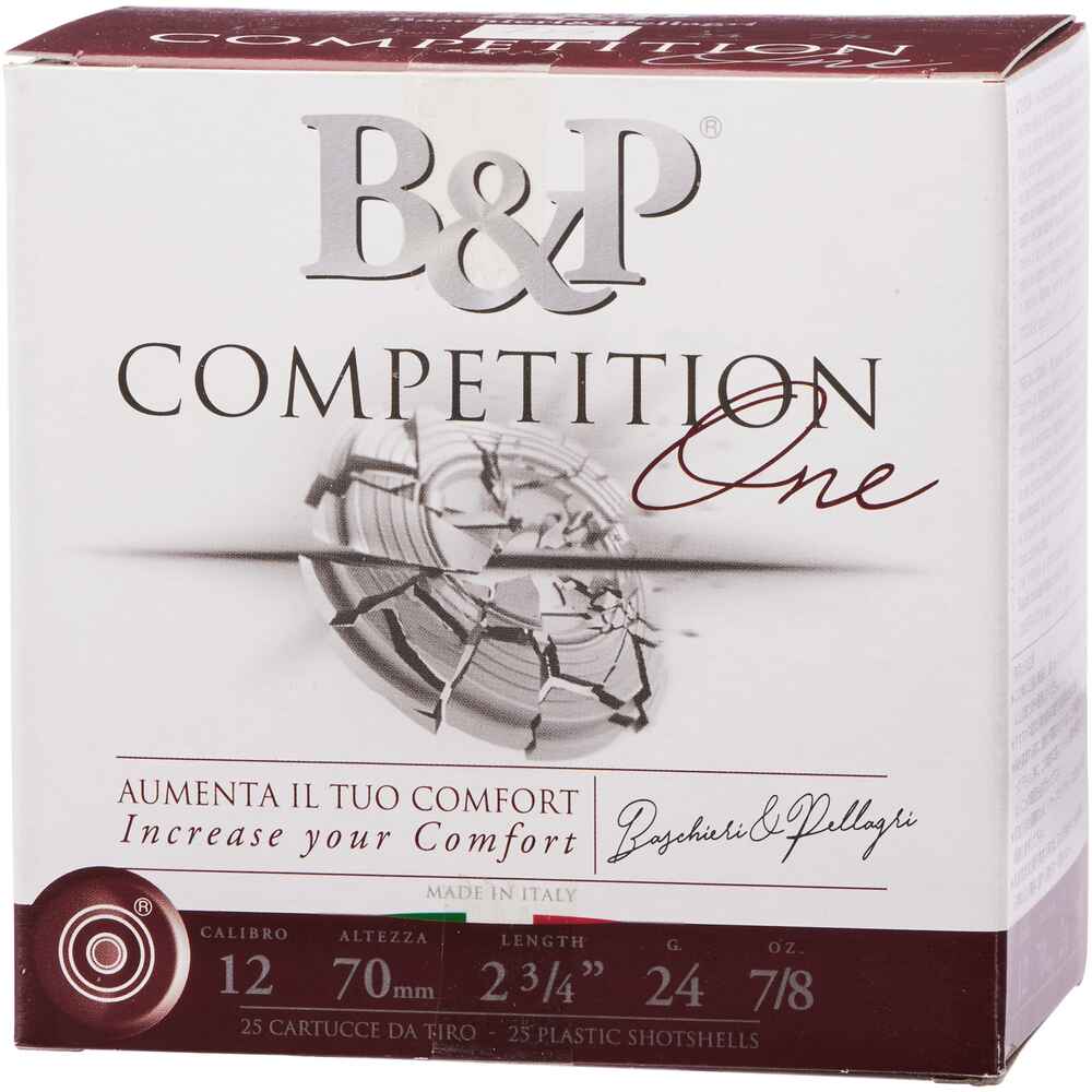 B+P Competition ONE 12/70 24 g 2.4 mm 25 rounds, Baschieri & Pellagri