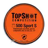 4,5mm Diabolo Sport-S LG 0,53g, TOPSHOT Competition