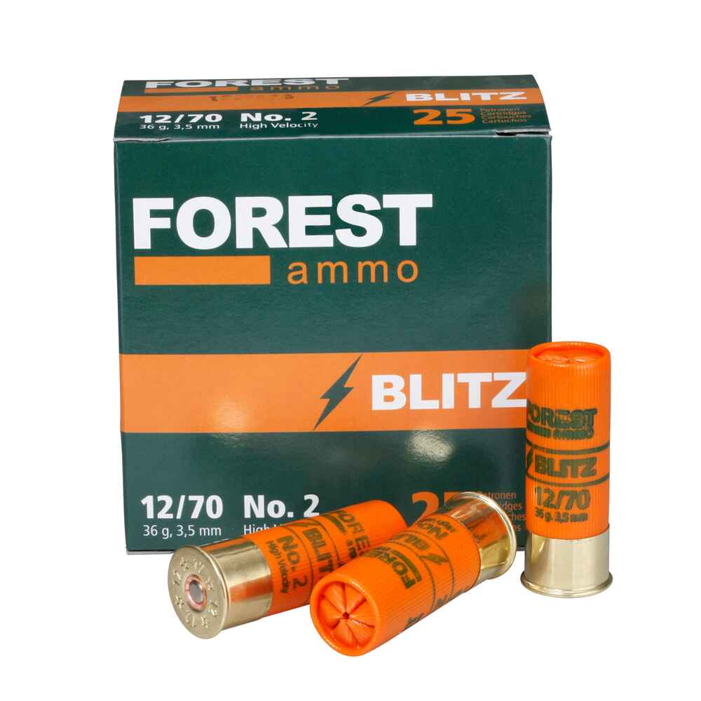 12/70 Blitz HV 3,5mm 36g, Forest Ammo