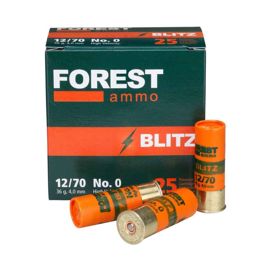 Blitz hunting shotshell, HV (High Velocity), 4.0 mm, Forest Ammo