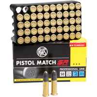 .22 lfb. Pistol Match SR 2,6g/40grs., RWS