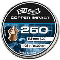 5,5mm Diabolo Copper Impact – 1250 Stück, Walther
