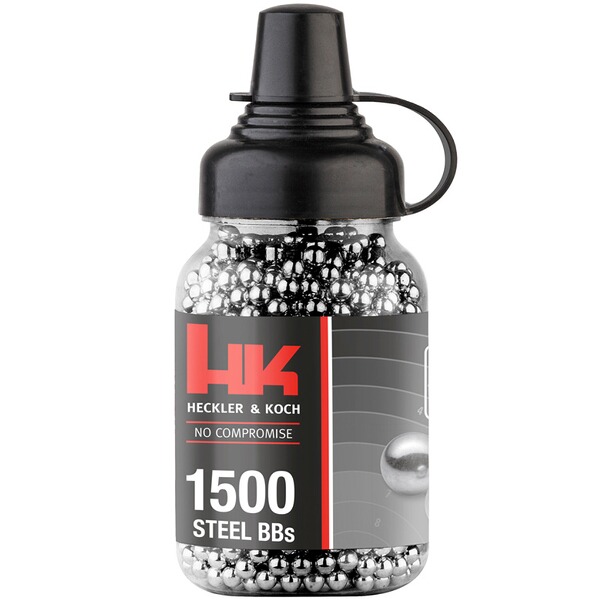 Heckler & Koch Rundkugeln Stahl 4,5mm BB 1500 Stück - Diabolos ...