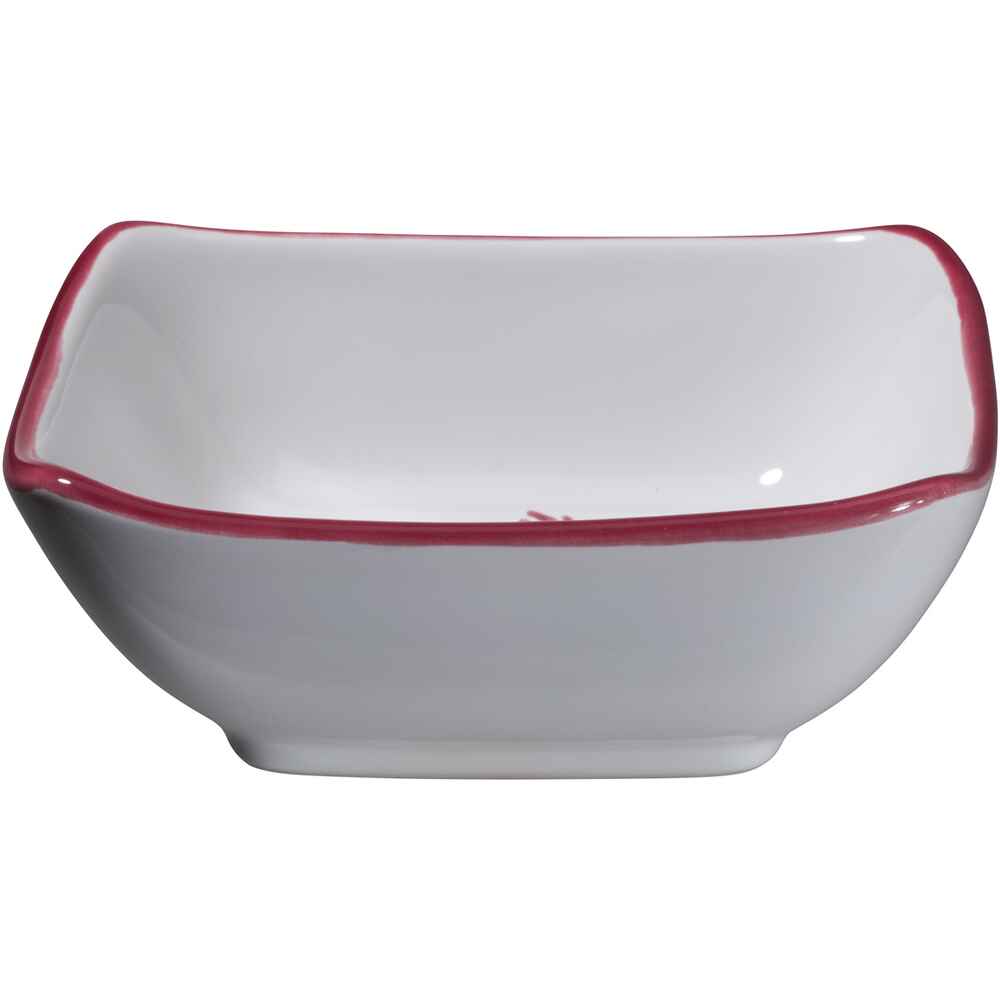 Gmundner small bowl, stag, RED, Gmundner Keramik