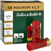 12/76 Magnum Plast. 3,5mm 42,5g, Sellier & Bellot