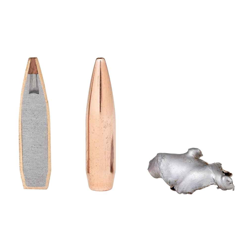 Hornady bullet .308 168 gr. BTHP 100 rounds, Hornady