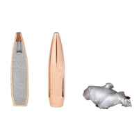 Hornady bullet .308 168 gr. BTHP 100 rounds, Hornady
