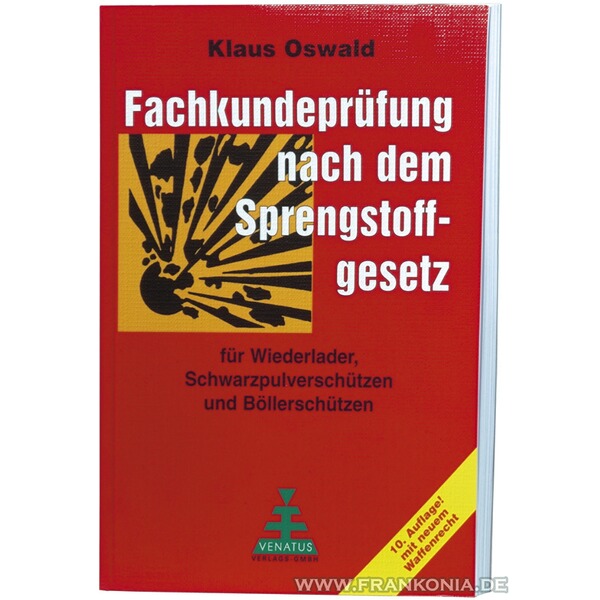 Fachkundeprüfung nach dem Sprengstoffgesetz Bücher & DVDs