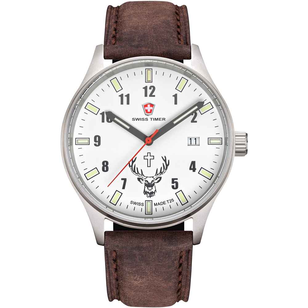 Swiss Timer Hubertus H3 wristwatch, Swiss Timer
