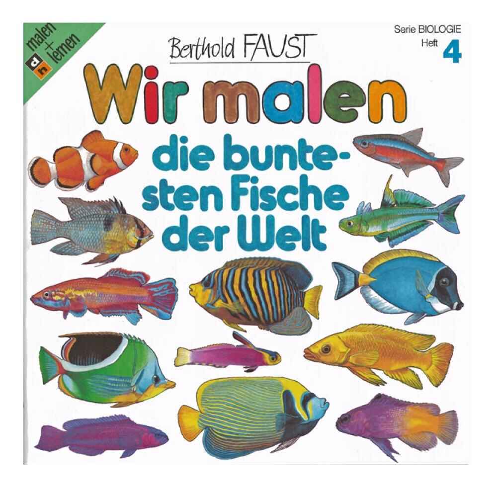 Buch: Wir malen – Die buntesten Fische