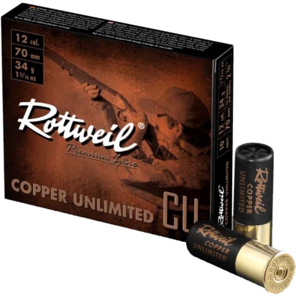 12/70 Copper Unlimited 3mm 34g, Rottweil