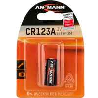 Batterie Lithium CR123A, Ansmann