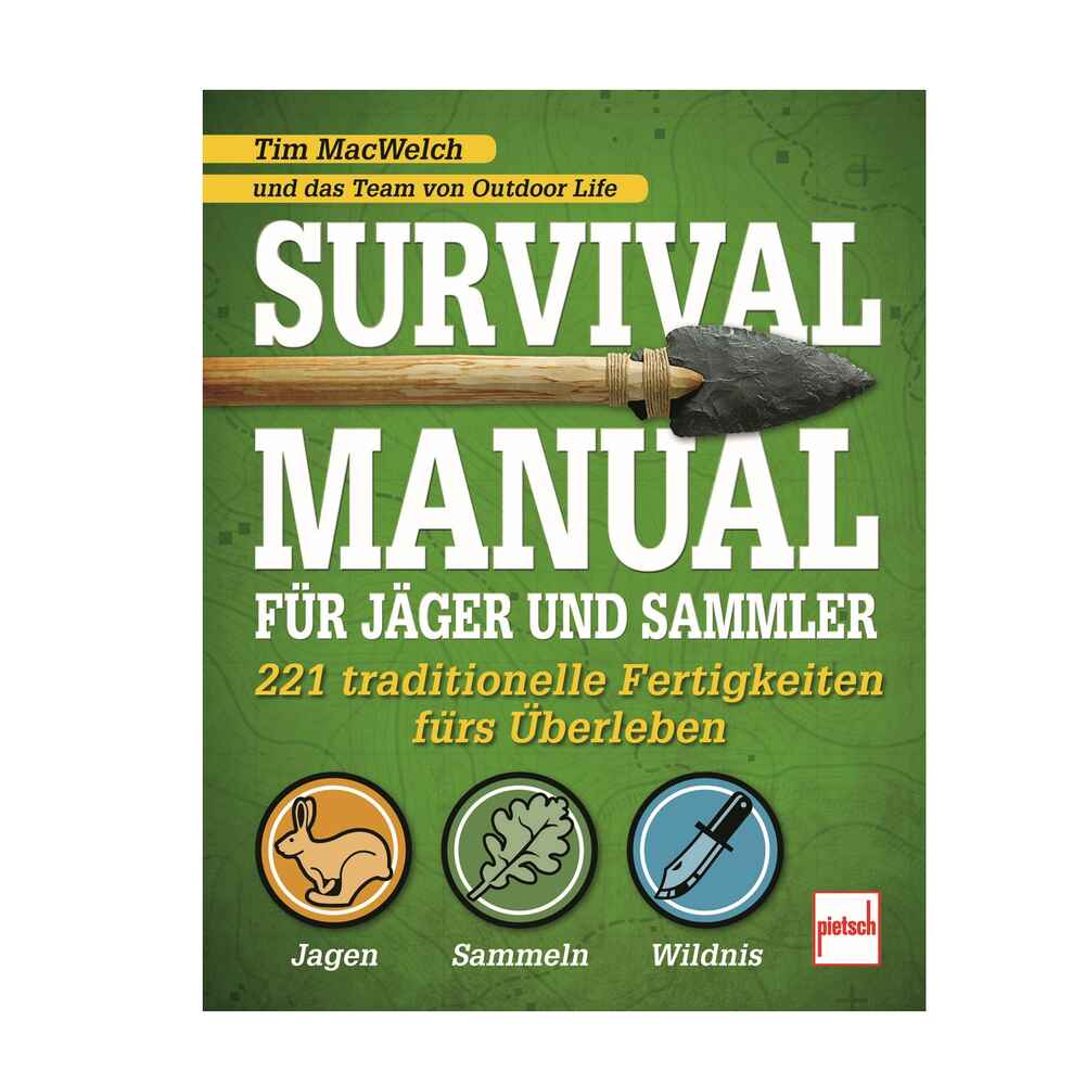 Buch: Survival Manual für Jäger und Sammler , Pietsch