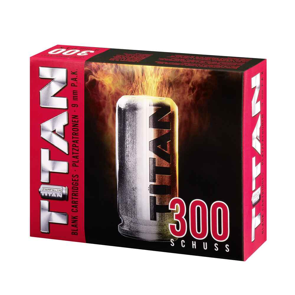 Titan Knallpatronen 9 mm P.A. 300 Stück