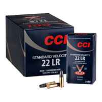 CCI .22 LR Standard Velocity, 500 rounds, CCI