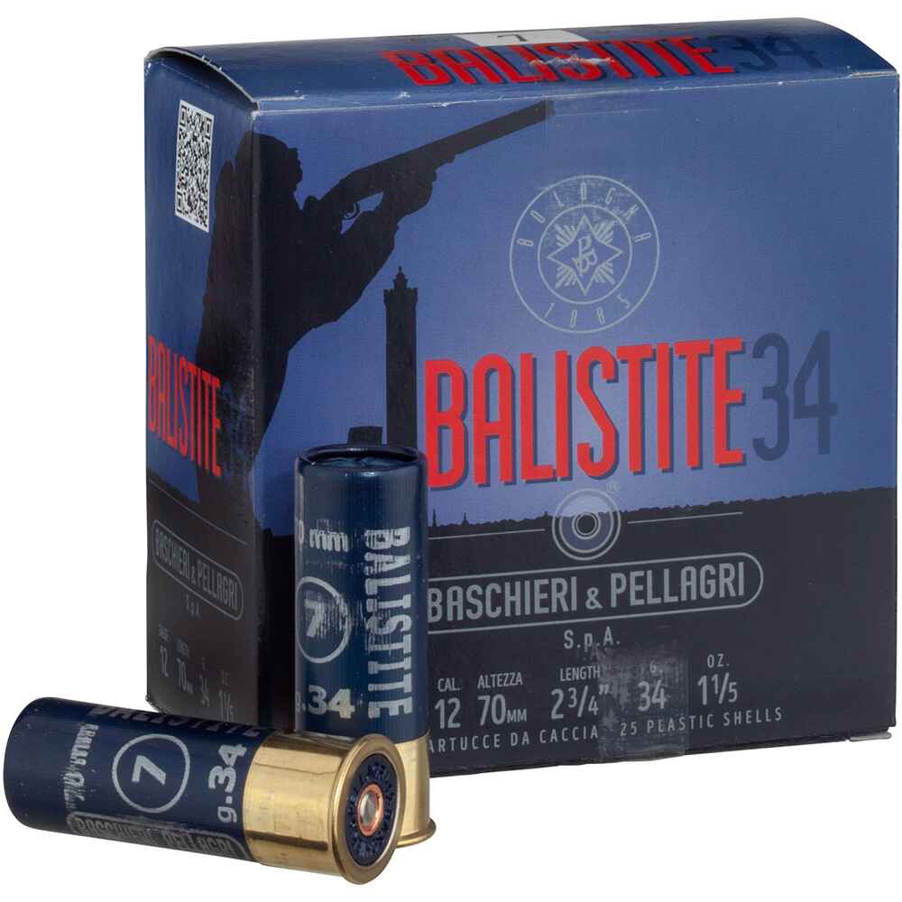 12/70 Balistite 2,5mm 34g