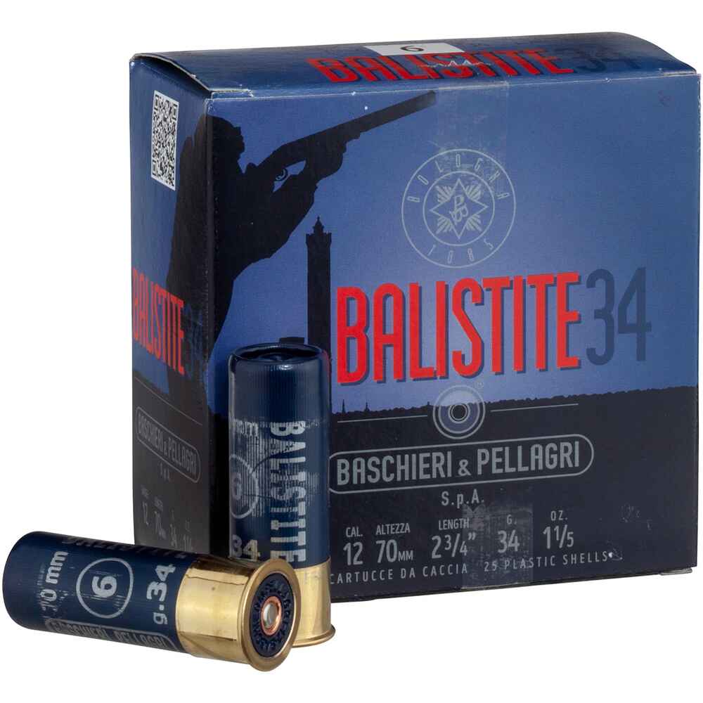 12/70 Balistite 2,7mm 34g, Baschieri & Pellagri
