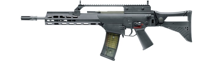 Heckler Koch Airsoft Gewehr G36k S Aeg Kaliber 6 Mm Bb Airsoft Langwaffen Airsoft Waffen Airsoft Freie Waffen Online Shop Frankonia De