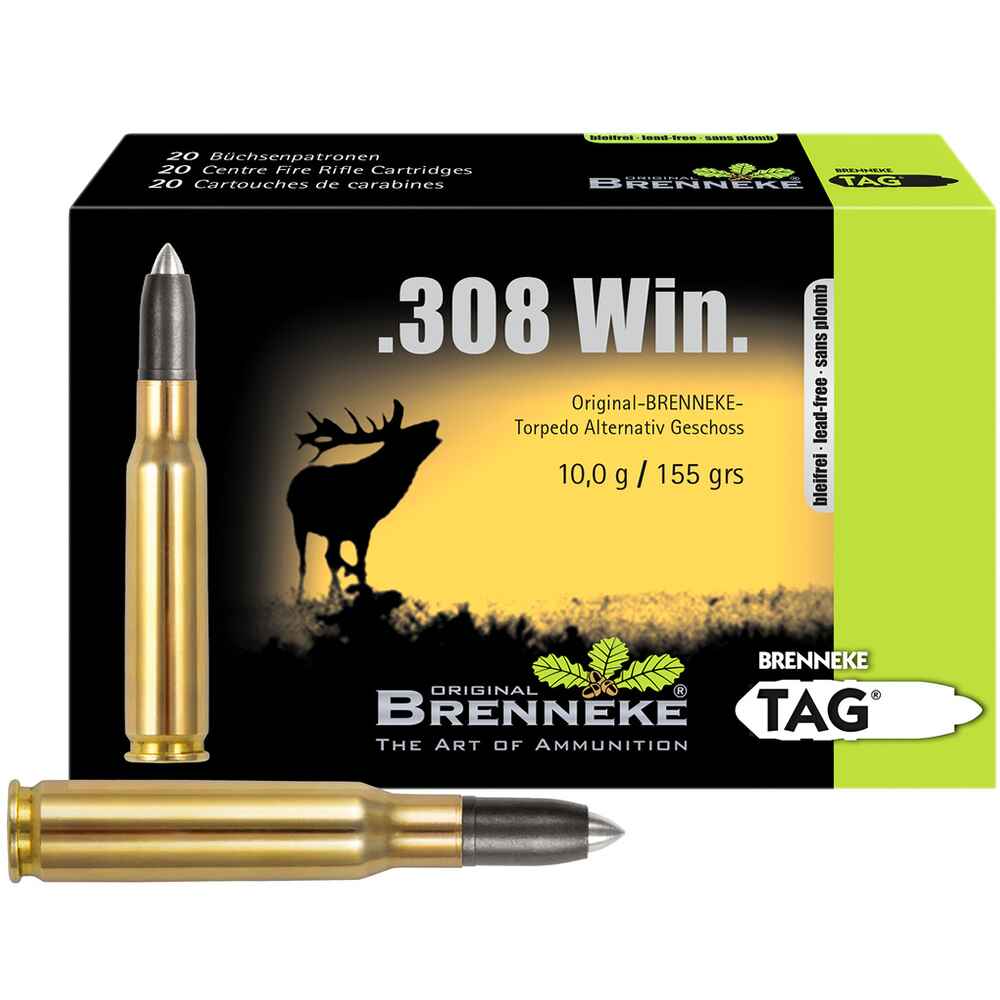 .308 Win. TAG bleifrei 10,0g/155grs.