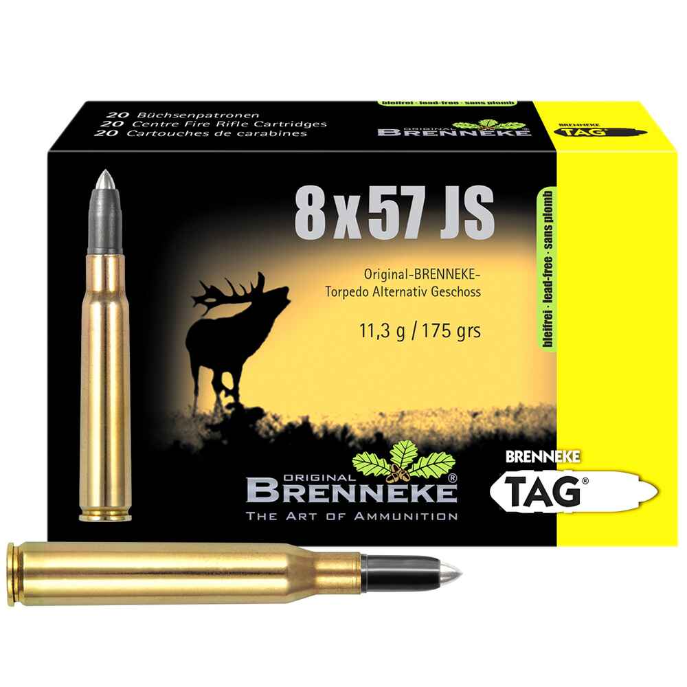 8x57 IS TAG bleifrei 11,3g/175grs.