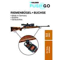 Riemenbügel und Buchse "Push & Go", Halder