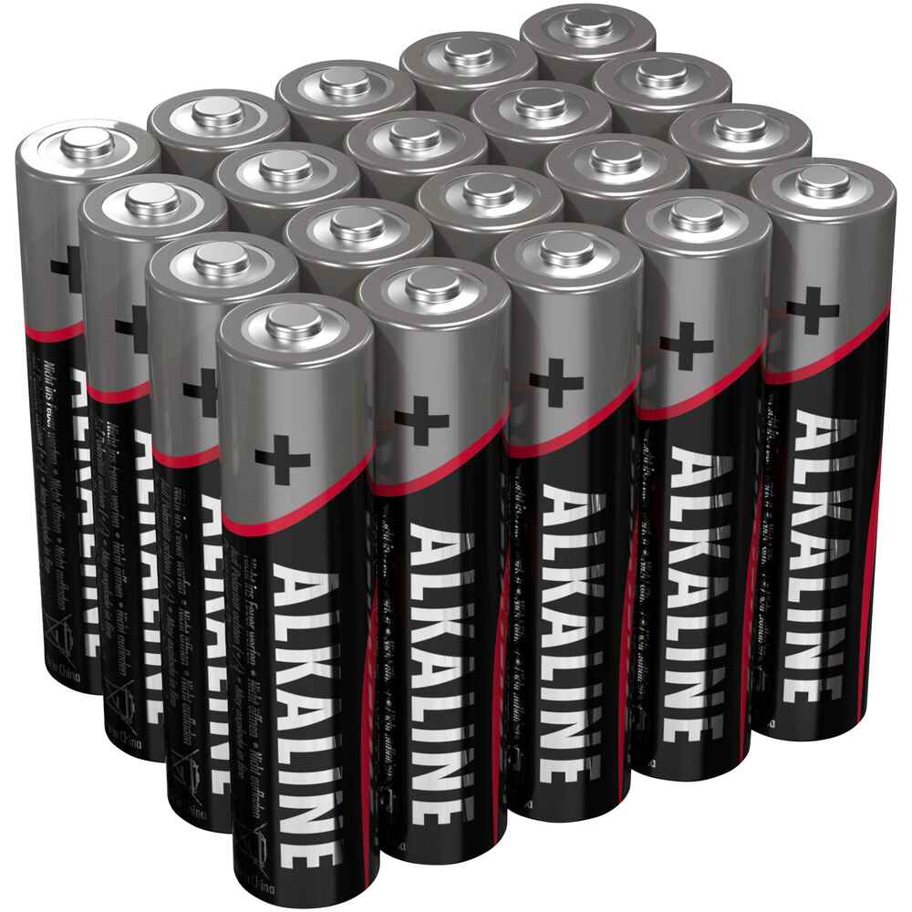 Batterie Alkaline Micro AAA 20 Stück