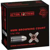 9 mm Br. Kurz Hohlspitz Action Extreme 5,5g/85grs., Geco