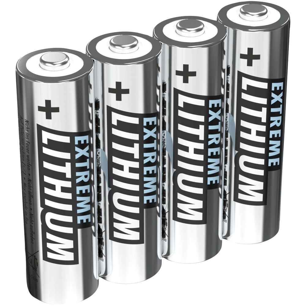 Batterie Extreme Lithium Mignon AA 4er Pack, Ansmann