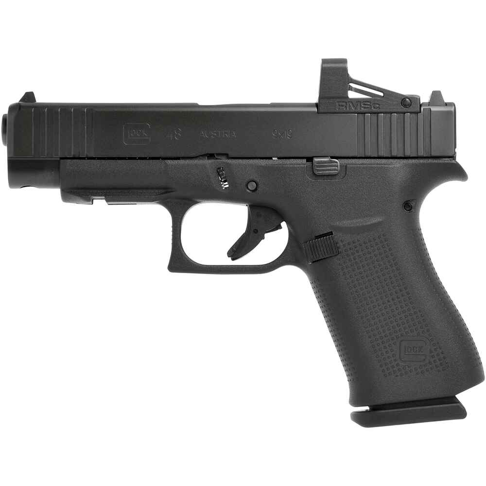 Pistole 48 mit montiertem RMSc Shield Red Dot, Glock