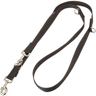 A. Hoffmann Soft Nylon Führleine – Verstellbar 100–210 Cm, 15 Mm, Beige