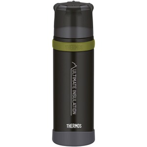Isolierflasche 0,5 Liter Thermos Light & Compact grau Edelstahl Thermosflasche 