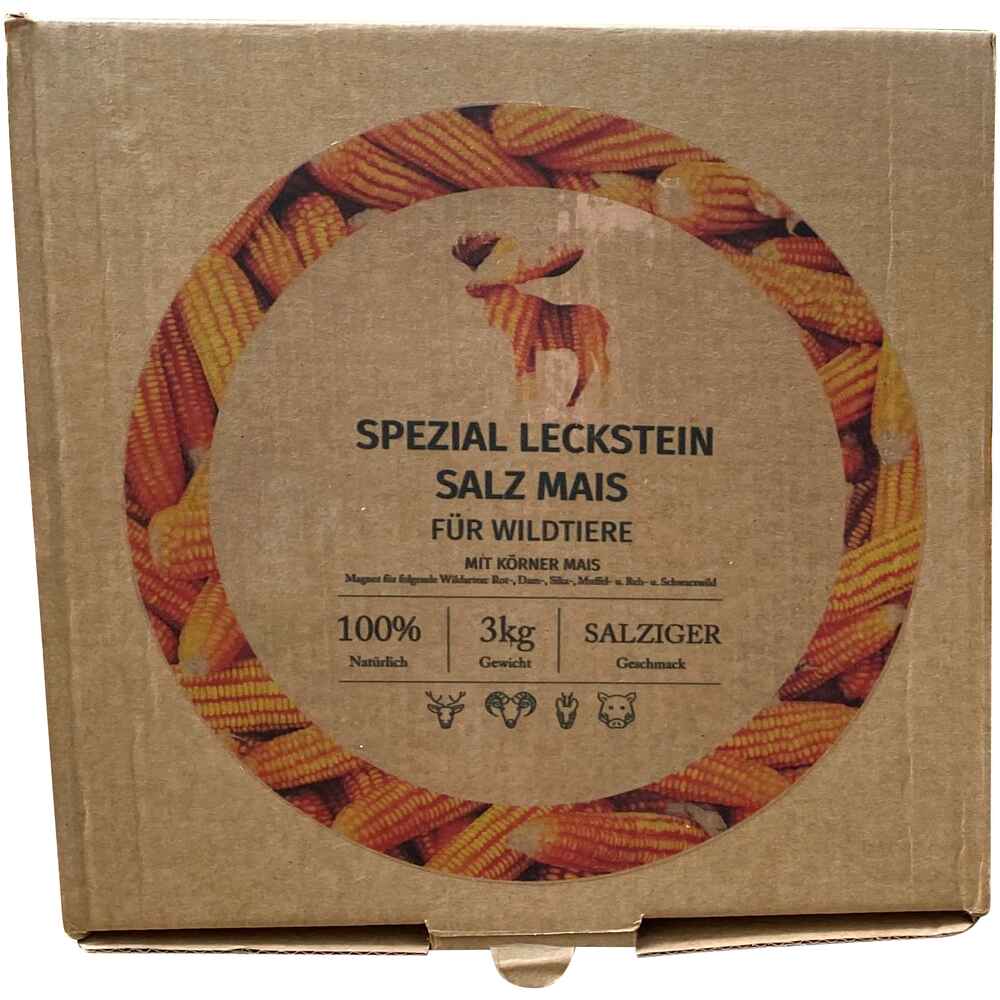 Leckstein Spezial Mais/Salz, Wildlutscher