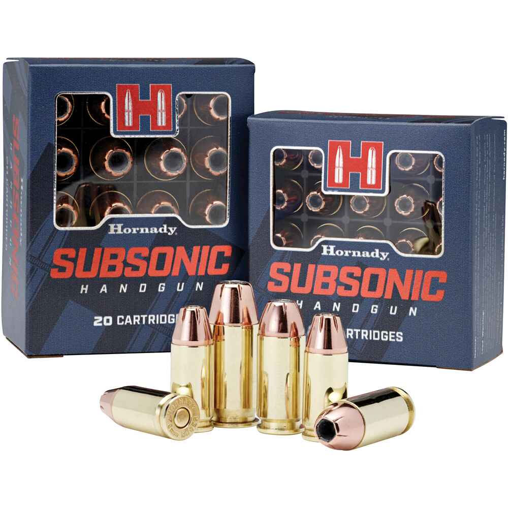 9 mm Luger XTP Subsonic 9,52g/147grs., Hornady