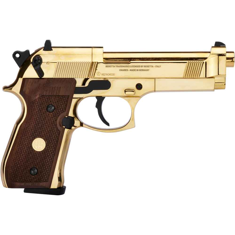 CO2-Pistole M92FS Gold , Beretta