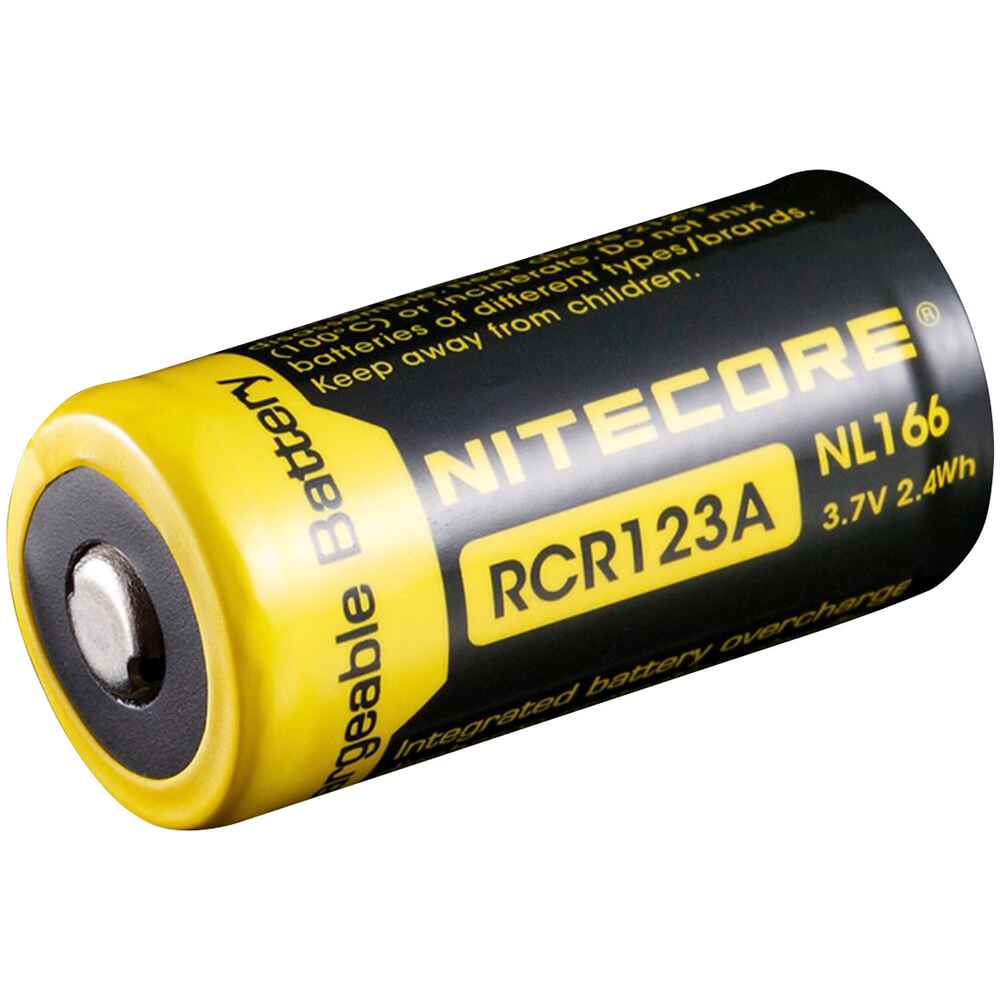 Battery 16340 (CR123A) 650 mAh, Nitecore