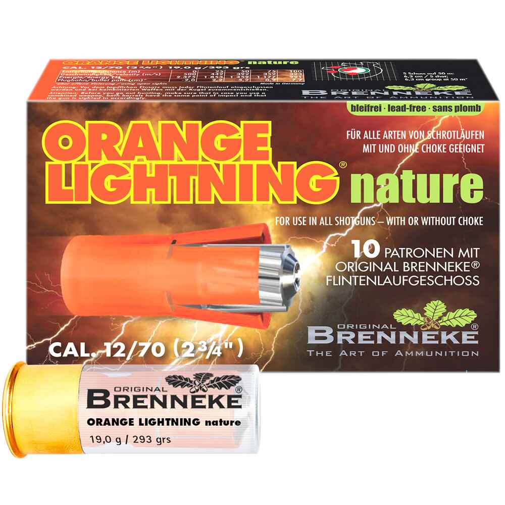 12/70 Orange Lightning nature 19g