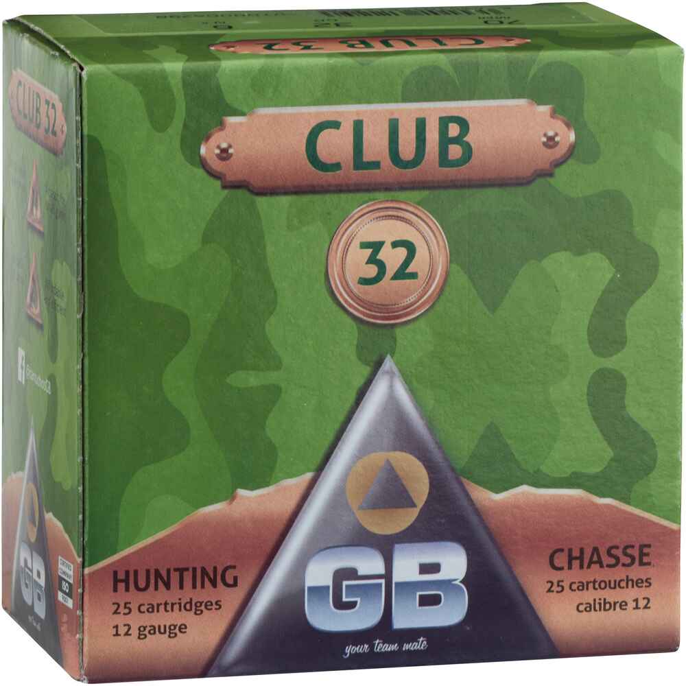 12/70 Club 3,75mm 32g, GB