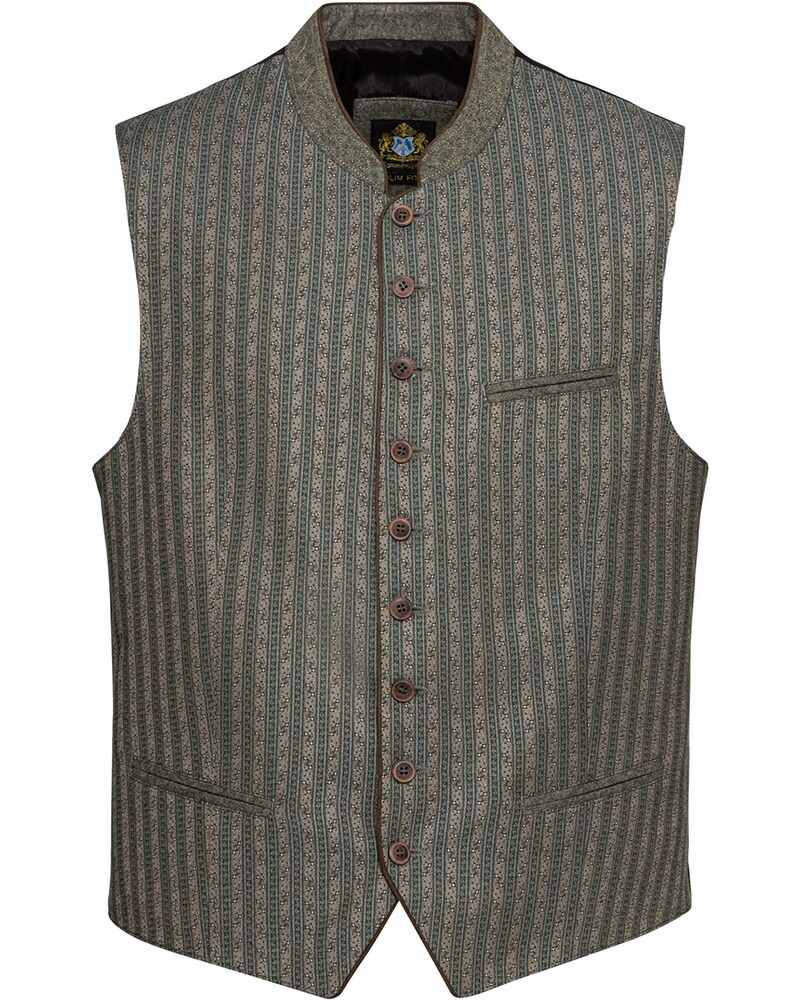 Hammerschmid Jacquardweste (Grün) Westen Trachtenmode für