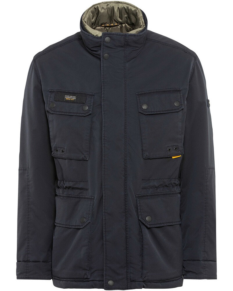 Camel Active Herren Mantel - Urbaner Outdoor Style Mit Teddyfell-Kapuze