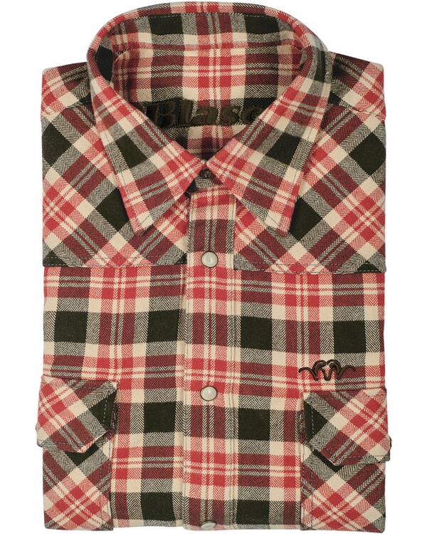Blaser Outfits Flanellhemd Classic Braun Rot Kariert Hemden Bekleidung Fur Herren Bekleidung Jagd Online Shop Frankonia De