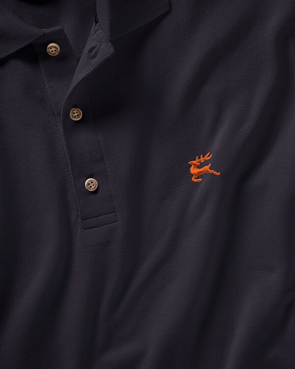Highmoor Poloshirt Mit Hirsch Stickerei Marine Shirts Sweats Bekleidung Herrenmode Mode Online Shop Frankonia De