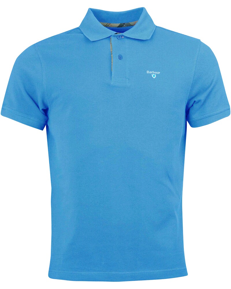 Barbour Polo Tartan Pique (Blau) - Shirts u0026 Sweats - Bekleidung -  Herrenmode - Mode Online Shop | FRANKONIA barbour poloshirt herren